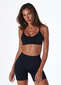 SIGNATURE BRA - LIQUORICE