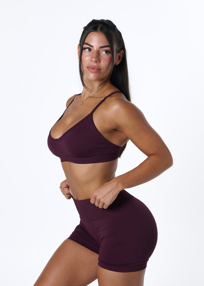 SIGNATURE BRA - PLUM
