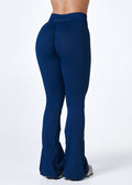 SIGNATURE SCRUNCH FLARES - DEEP BLUE