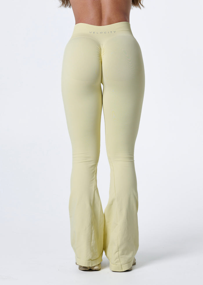 SIGNATURE SCRUNCH FLARES - GLAZE