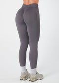 SIGNATURE SCRUNCH LEGGINGS - GREY