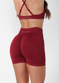 SIGNATURE SCRUNCH SHORTS - CHILLI