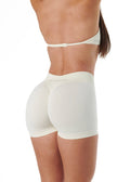 SIGNATURE SCRUNCH SHORTS MINI - VANILLA