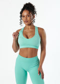 SIGNATURE SPORT BRA - CHOC MINT