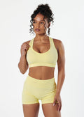 SIGNATURE SPORT BRA - LEMON SORBET