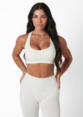 SIGNATURE SPORT BRA - VANILLA