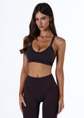 SIGNATURE SUPPORT BRA - ESPRESSO
