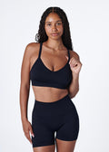 SIGNATURE SUPPORT BRA - LIQUORICE