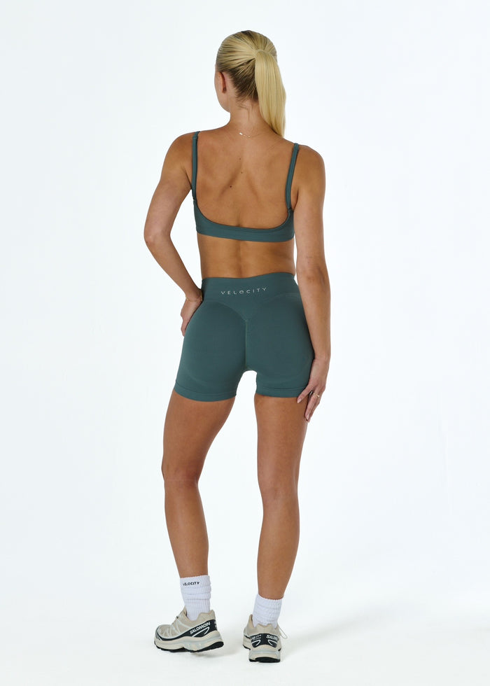 SIGNATURE TRIANGLE BRA - PINE
