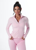 SIGNATURE ZIP JACKET - STRAWBERRY