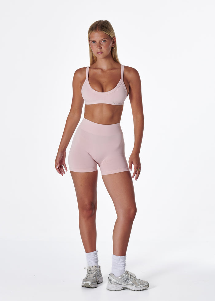 SILHOUETTE BRALETTE - BLUSH