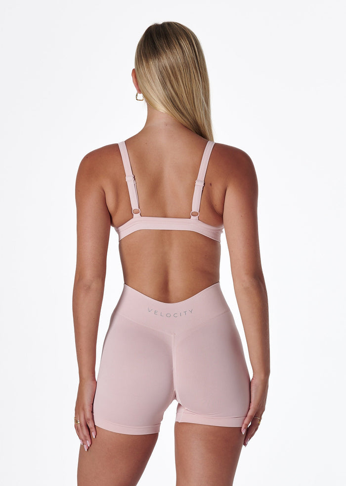 SILHOUETTE BRALETTE - BLUSH