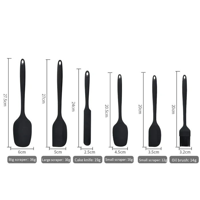 Silicone Kitchenware 6-Piece Set