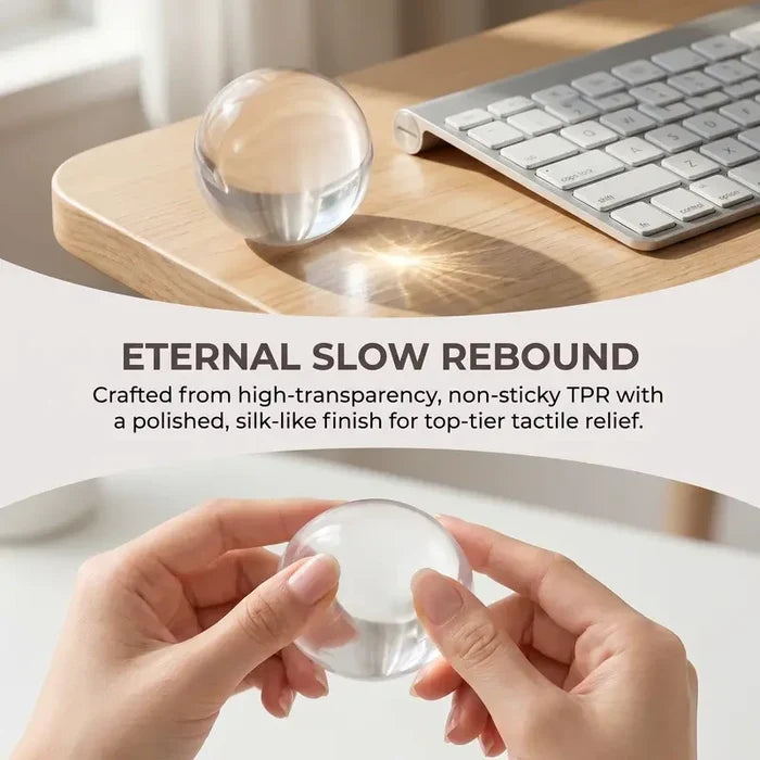 Soft Coconut Oil Stress Ball