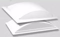 White Acrylic RV Skylight Complete Kit 14x22 - Exploded View | United RV Parts
