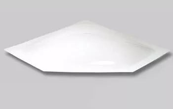 Clear Neo Angle RV Skylight NSL2810C 28x10 - Top View | United RV Parts