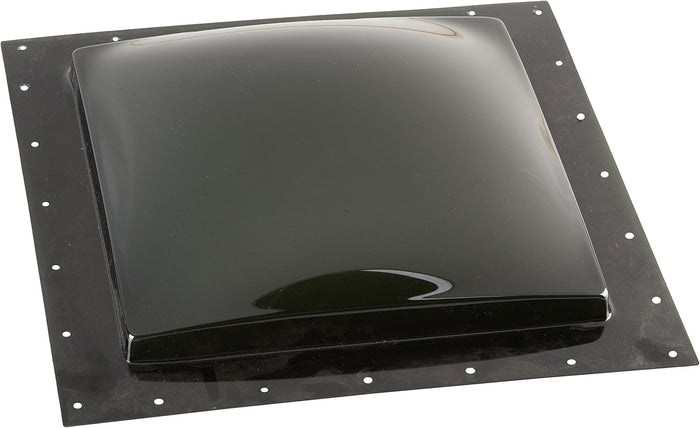 Smoke Acrylic RV Skylight SL1414S with Frame - Top View | United RV Parts