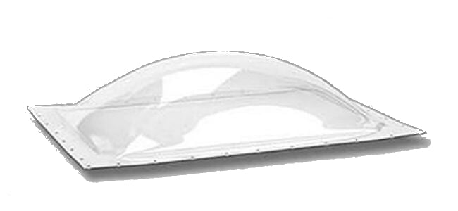 Clear Acrylic RV Skylight Square 22x22 Dome - Angled View | United RV Parts