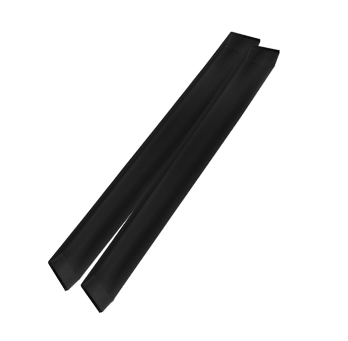 Black Plastic RV Slide Out Skis 028102D - Angled View | United RV Parts