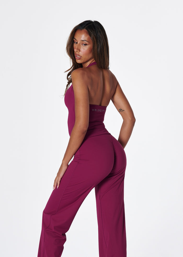 SS HALTER TANK - BERRY