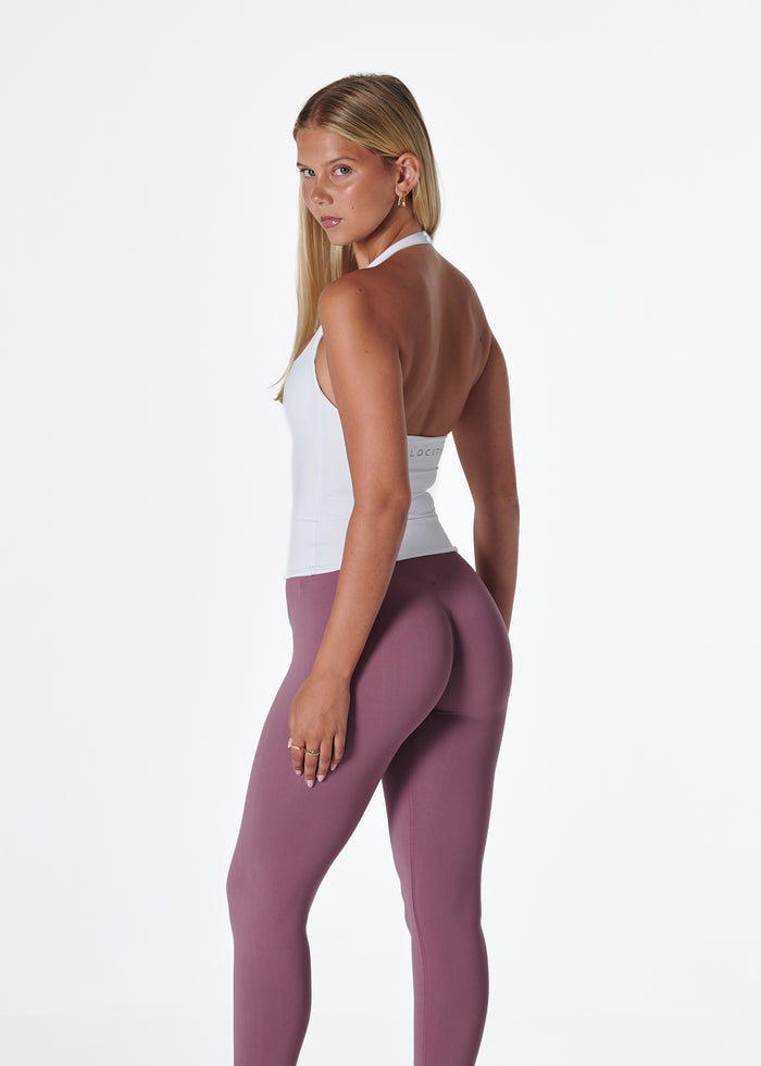 SS HALTER TANK - WHITE
