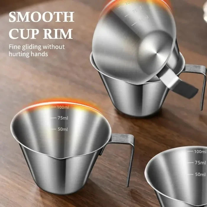 Stainless Steel Espresso Extraction Cup