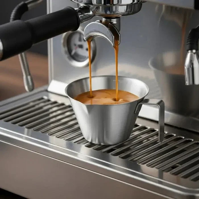 Stainless Steel Espresso Extraction Cup