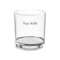 Stay Wild Rocks Glass | 10 oz Whiskey Glass