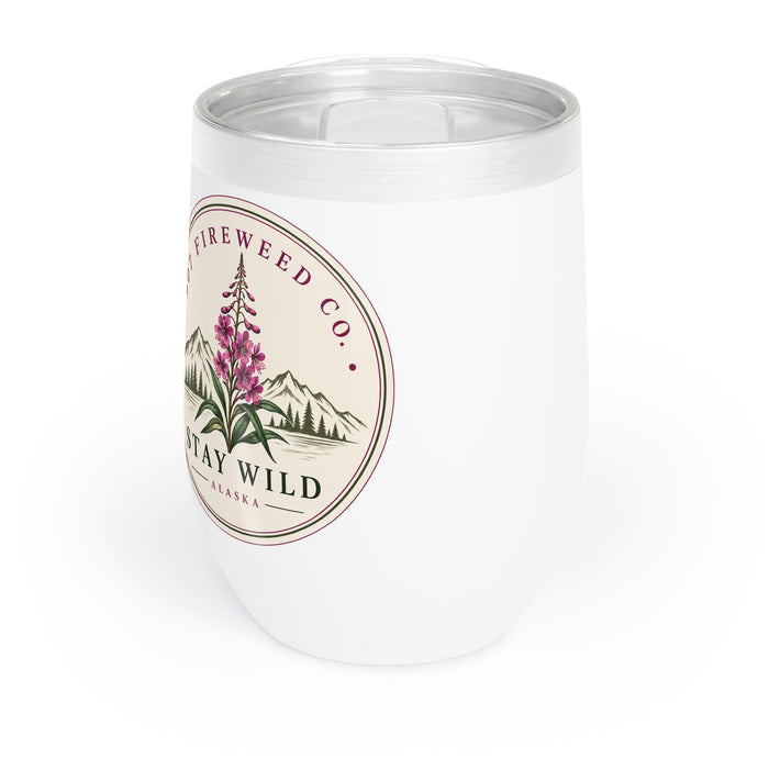 Stay Wild Wine Tumbler | 12 oz Insulated Alaska Tumbler