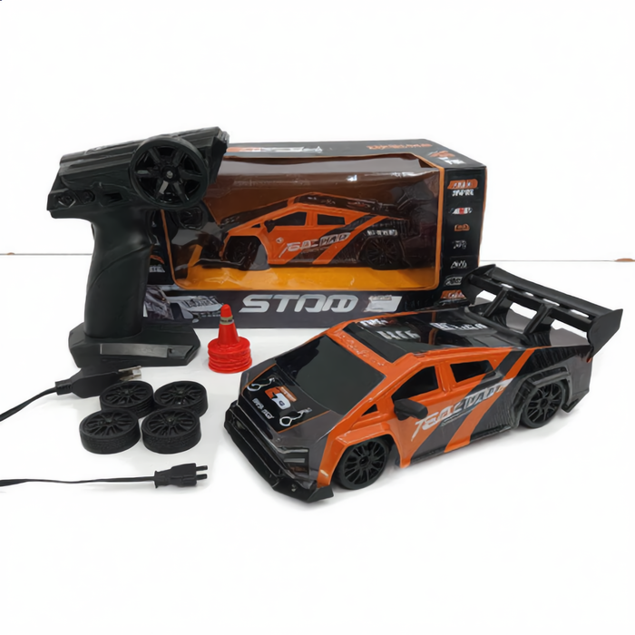 Storm Orange Racing Car