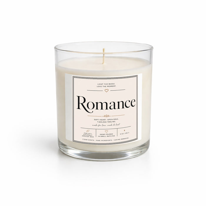 Straight-Sided Clear Glass Candle 12.5oz - Libbey 2917