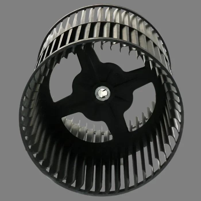Black Suburban Furnace Blower Wheel 521233 - Motor Hub Detail View | United RV Parts