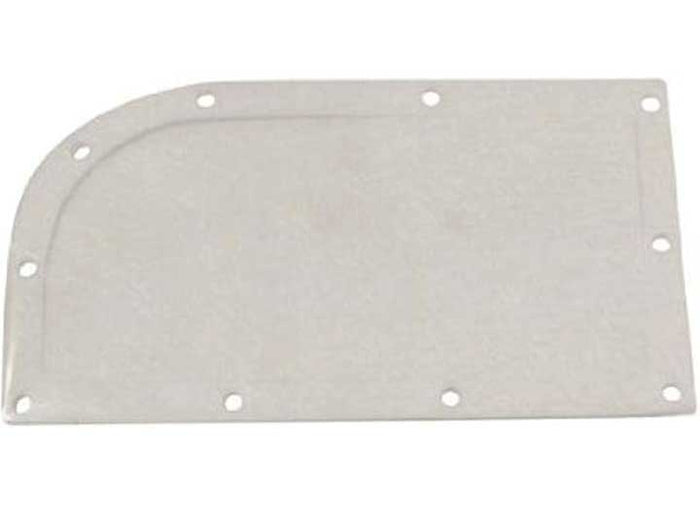 Grey Rubber Suburban 525010 Furnace Burner Access Door Gasket - Flat View | United RV Parts