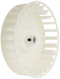 White Plastic Suburban Furnace Combustion Wheel 350184 - Side View | United RV Parts