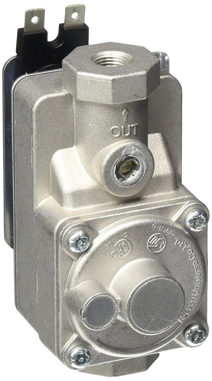 Silver Metal Suburban Furnace Gas Valve 161123 - Front Detail | United RV Parts