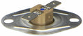 Silver Metal Suburban Furnace Limit Switch 525006 - Angled View | United RV Parts