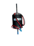 Black Suburban Furnace Motor 521230 with Red Wires - Side View | United RV Parts