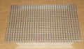 Black Metal Water Heater Access Door Screen - Flat View | United RV Parts