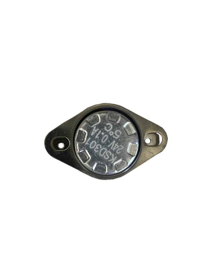 Suburban Water Heater Limit Switch 233675 - Bottom View with Temperature Rating | United RV Parts