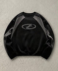 Sudadera Racing Negra Talla L