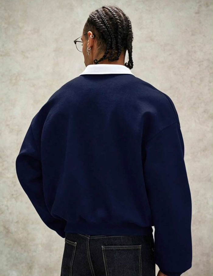 Suéter Polo Rugby Paris Talla L