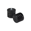 Black Rubber SumoSprings SSF-327-47 Front Helper Springs Pair - Angled View | United RV Parts