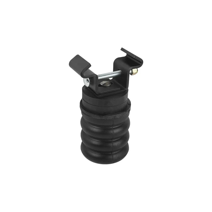 Black Steel SumoSprings Mounting Bracket - Top Angle View | United RV Parts