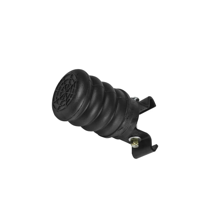 Black SumoSprings TSS-107-47 with Mounting Bracket - Front Detail View | United RV Parts