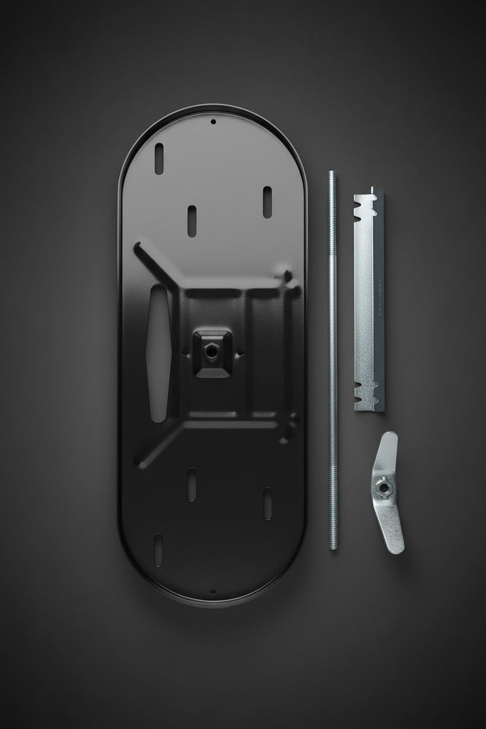 Superior Products SP-20#LPKIT Dual 20 LB LP Tray Kit Components Flat Lay - Top View | United RV Parts