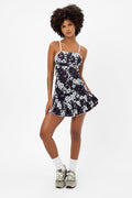 Swift Plush Plumeria Floral Tennis Dress