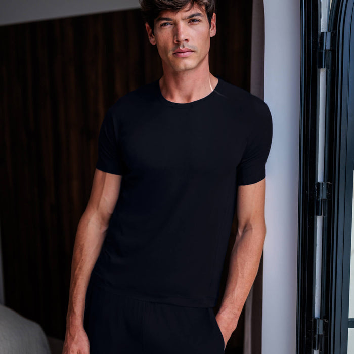Collagen infused sleepwear for men || Navy blue