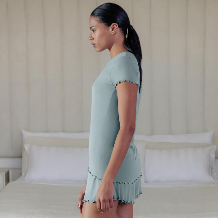 Collagen infused sleepwear for women || Frosted Sage