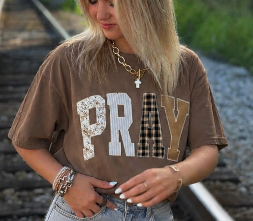 The Original Pray Christian Faith Short Sleeve T