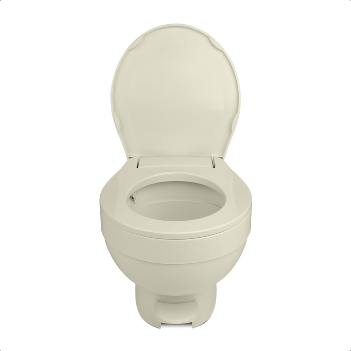 Parchment Thetford Aqua-Magic VI Low RV Toilet - Bowl Interior View | United RV Parts